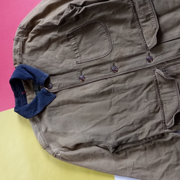 Vintage J.  Crew Oversized Military Cargo Barn Jacket - Picture 4 of 7